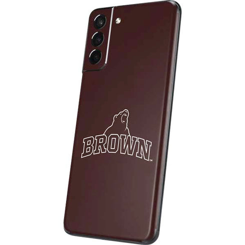 Brown University Outlined Galaxy S21 5G Skin