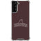 Brown University Outlined Galaxy S21 Plus 5G Clear Case