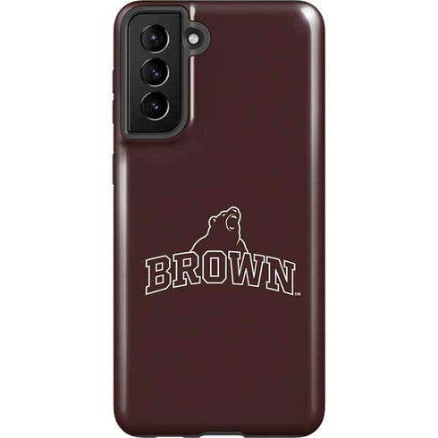 Brown University Outlined Galaxy S21 Plus 5G Pro Case