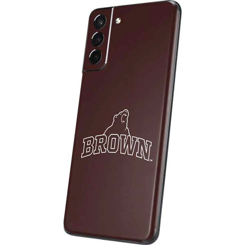 Brown University Outlined Galaxy S21 Plus 5G Skin