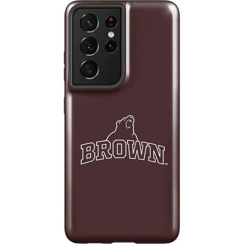 Brown University Outlined Galaxy S21 Ultra 5G Pro Case