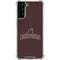 Brown University Outlined Galaxy S22 Plus Clear Case