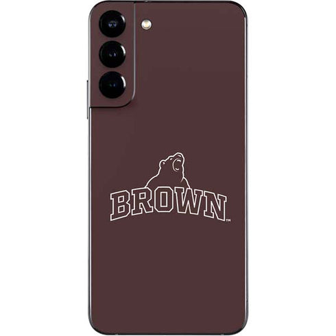 Brown University Outlined Galaxy S22 Plus Skin