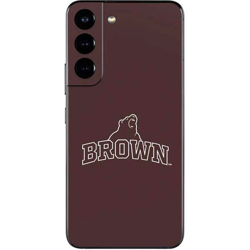 Brown University Outlined Galaxy S22 Skin