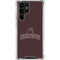 Brown University Outlined Galaxy S22 Ultra Clear Case