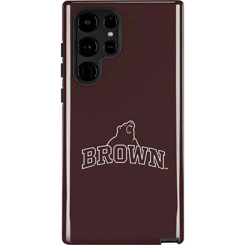 Brown University Outlined Galaxy S22 Ultra Pro Case