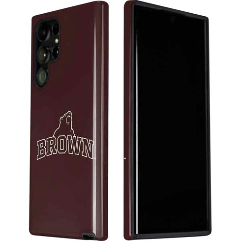 Brown University Outlined Galaxy S22 Ultra Pro Case