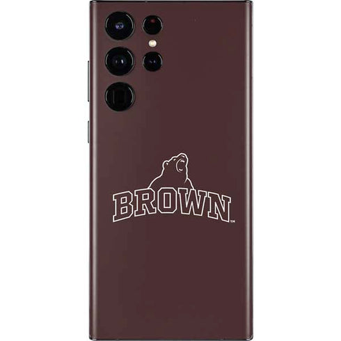 Brown University Outlined Galaxy S22 Ultra Skin