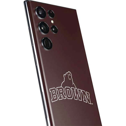 Brown University Outlined Galaxy S22 Ultra Skin