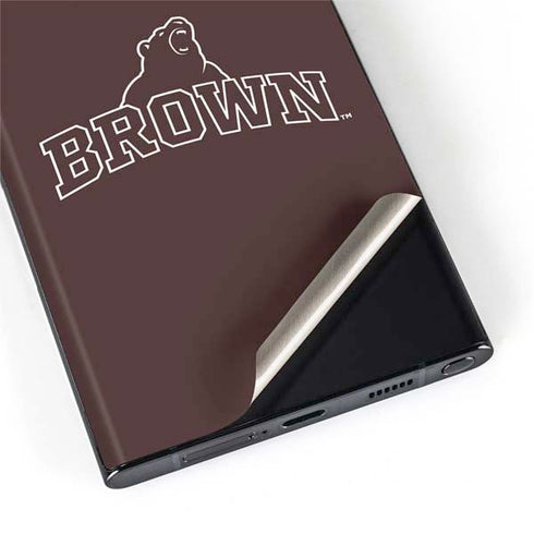 Brown University Outlined Galaxy S22 Ultra Skin