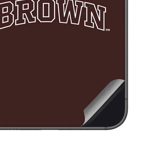 Brown University Outlined Galaxy S23 FE Skin