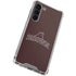 Brown University Outlined Galaxy S23 Plus Clear Case