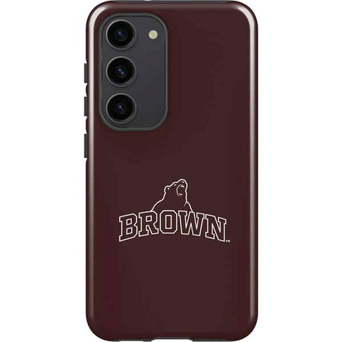 Brown University Outlined Galaxy S23 Pro Case