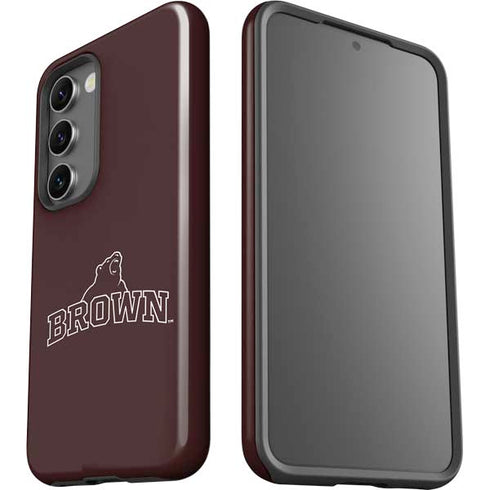 Brown University Outlined Galaxy S23 Pro Case