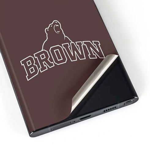 Brown University Outlined Galaxy S23 Ultra Skin