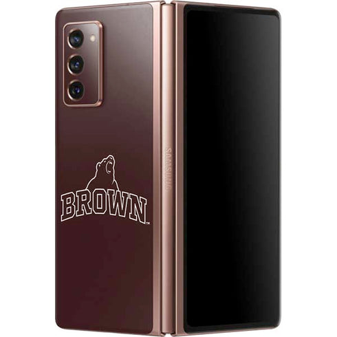 Brown University Outlined Galaxy Z Fold2 5G Skin