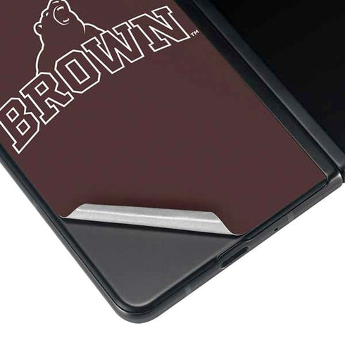 Brown University Outlined Galaxy Z Fold4 5G Skin