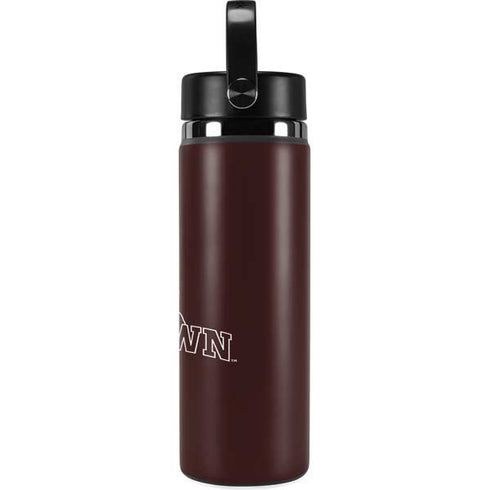 Brown University Outlined Hydro Flask 20oz Wide Mouth Skin