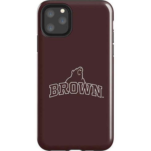 Brown University Outlined iPhone 11 Pro Max Impact Case