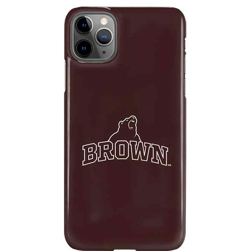 Brown University Outlined iPhone 11 Pro Max Lite Case