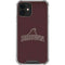 Brown University Outlined iPhone 12 Clear Case