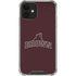 Brown University Outlined iPhone 12 Clear Case