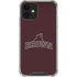Brown University Outlined iPhone 12 Mini Clear Case