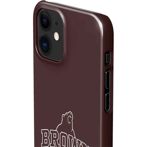 Brown University Outlined iPhone 12 Mini Lite Case