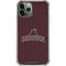 Brown University Outlined iPhone 12 Pro Max Clear Case