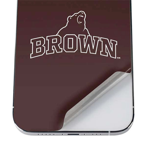 Brown University Outlined iPhone 12 Pro Max Skin