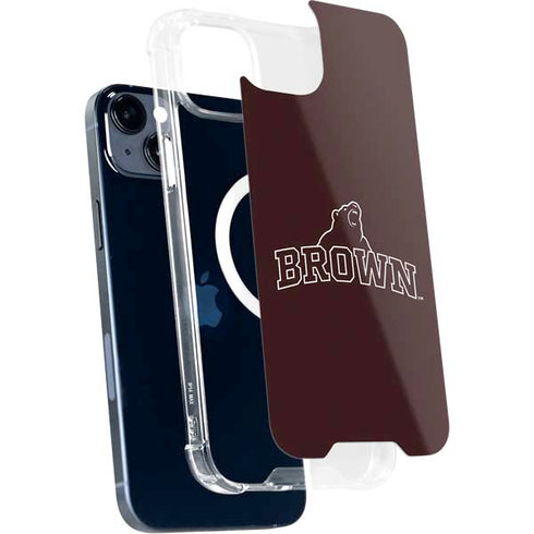 Brown University Outlined iPhone 14 MagSafe Case