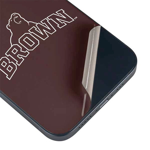 Brown University Outlined iPhone 14 Plus Skin