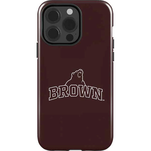 Brown University Outlined iPhone 15 Pro Impact Case