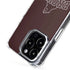 Brown University Outlined iPhone 15 Pro MagSafe Case