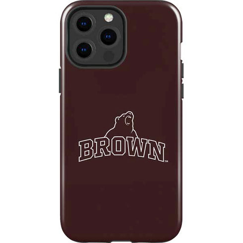 Brown University Outlined iPhone 15 Pro Max Impact Case