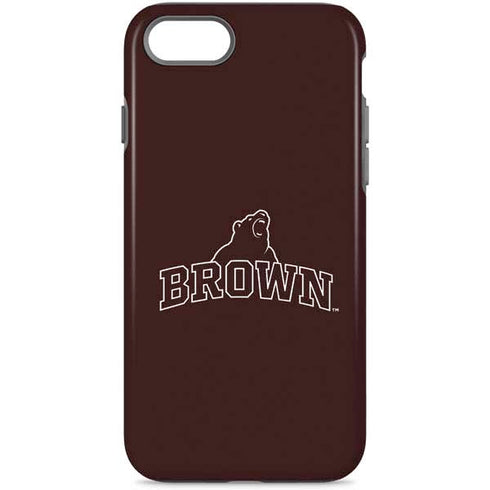 Brown University Outlined iPhone 8 Pro Case