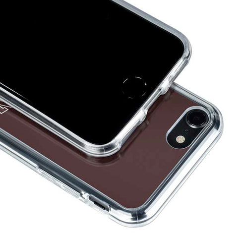 Brown University Outlined iPhone SE (2nd & 3rd Gen) Clear Case