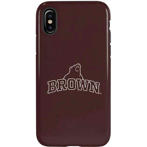 Brown University Outlined iPhone X Pro Case