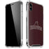 Brown University Outlined iPhone XS Max Clear Case