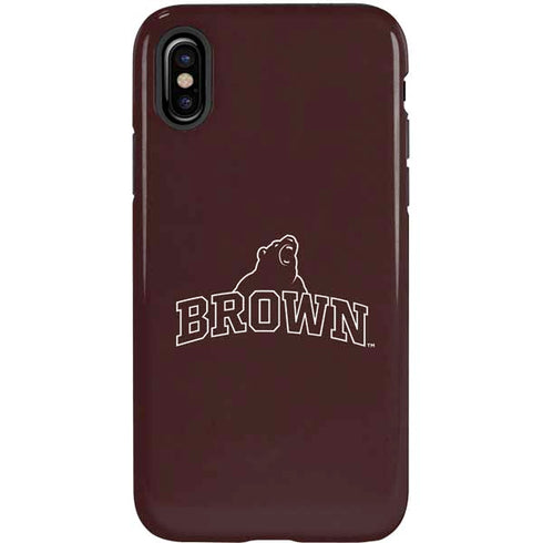 Brown University Outlined iPhone XS Pro Case