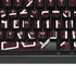 Brown University Outlined K95 RGB PLATINUM Mechanical Gaming Keyboard Skin