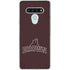 Brown University Outlined LG Stylo 6 Clear Case
