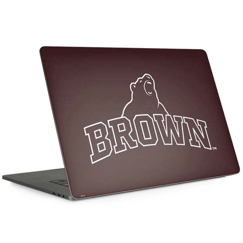 Brown University Outlined Apple MacBook Pro 15-inch Skin