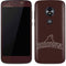 Brown University Outlined Moto E5 Play Skin