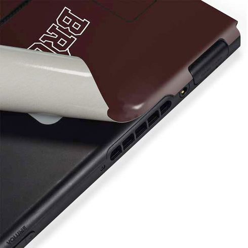 Brown University Outlined Nintendo Switch Bundle Skin