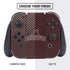 Brown University Outlined Nintendo Switch Bundle Skin
