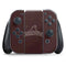 Brown University Outlined Nintendo Switch (2017-2021) Joy-Con Controller Skin