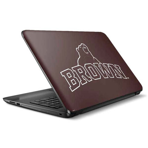 Brown University Outlined HP Notebook Skin