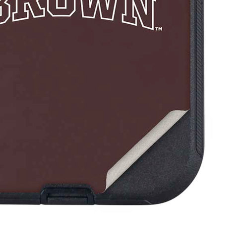 Brown University Outlined Otterbox Defender iPhone Skin
