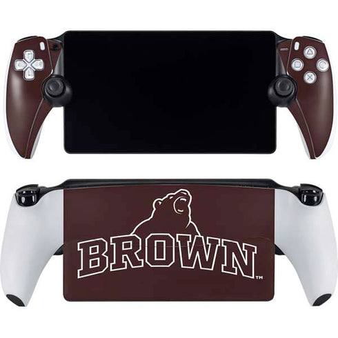 Brown University Outlined PlayStation Portal Remote Player Skin